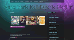 Desktop Screenshot of annemariekell.com